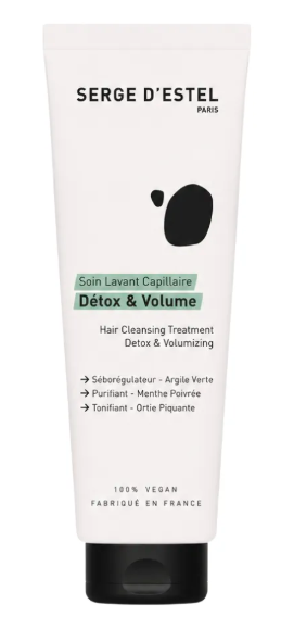 Soin lavant détoxifiant et volumateur